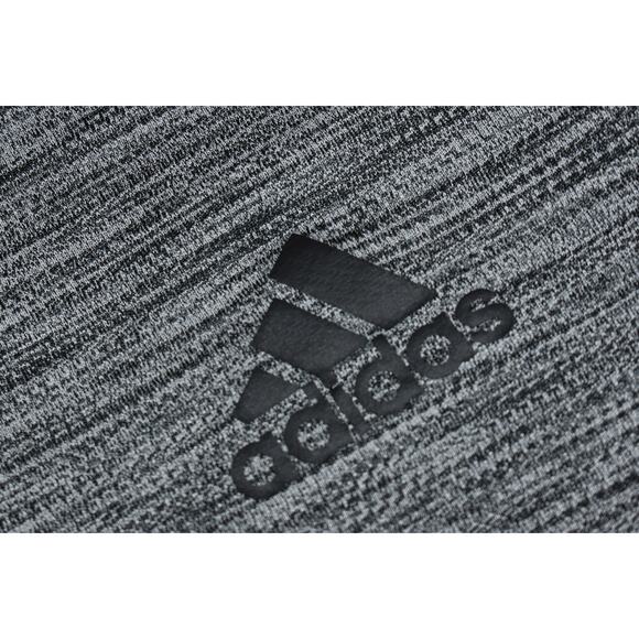 Adidas Gym Shirt Workout Mens Size 2XL ClimaLite Polyester Performance Gray - Picture 4 of 5